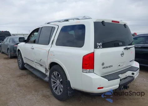 2015 Nissan Armada Sl z USA, uszkodzony, nr VIN 5N1BA0ND8FN621804